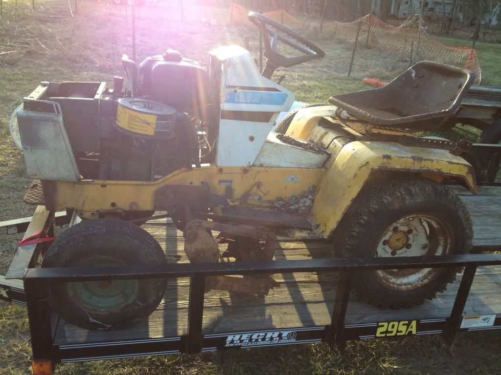 Cub Cadet 1250 with mid mount aerator custom? Only Cub Cadets